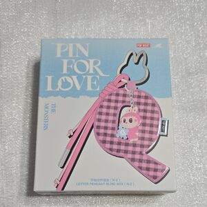 Pop Mart Labubu The Monsters Pin To Love Series N-Z Letter Pendant